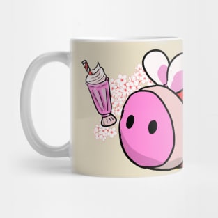 Strawberry Milkshake Bee Mug